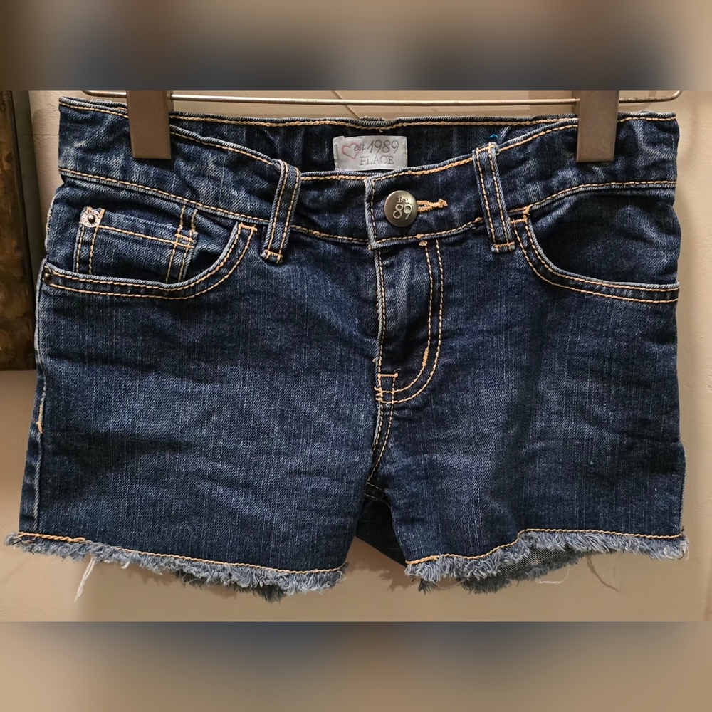 🧡 The Children's Place Lot 4 Items Jeans Skort Shorts Girls 8 - Picture 2 of 11